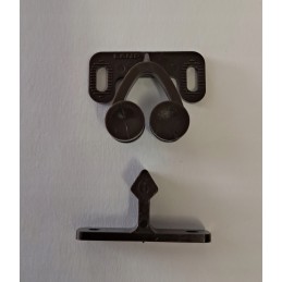 Brown trailer furniture door lock