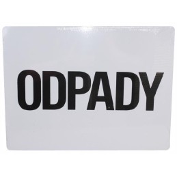 Information board adr waste 30x40 large pocket