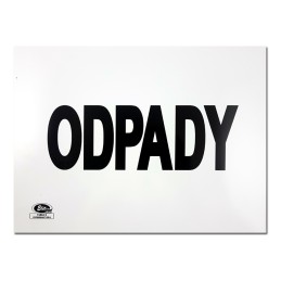 Information board adr waste 30x40 large pocket