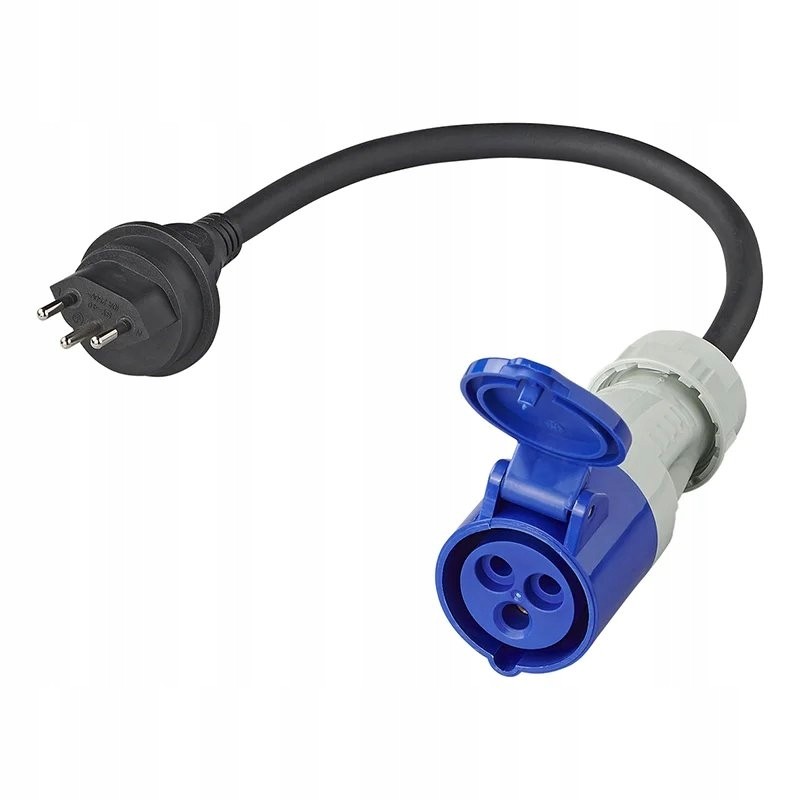 Adapter CEE socket plug Switzerland 230v cable