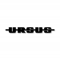 Sticker inscription Ursus emblem 50cm 1 pc, black