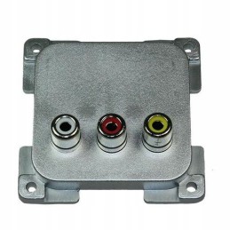 Audio video RCA cinch socket for Haba trailer