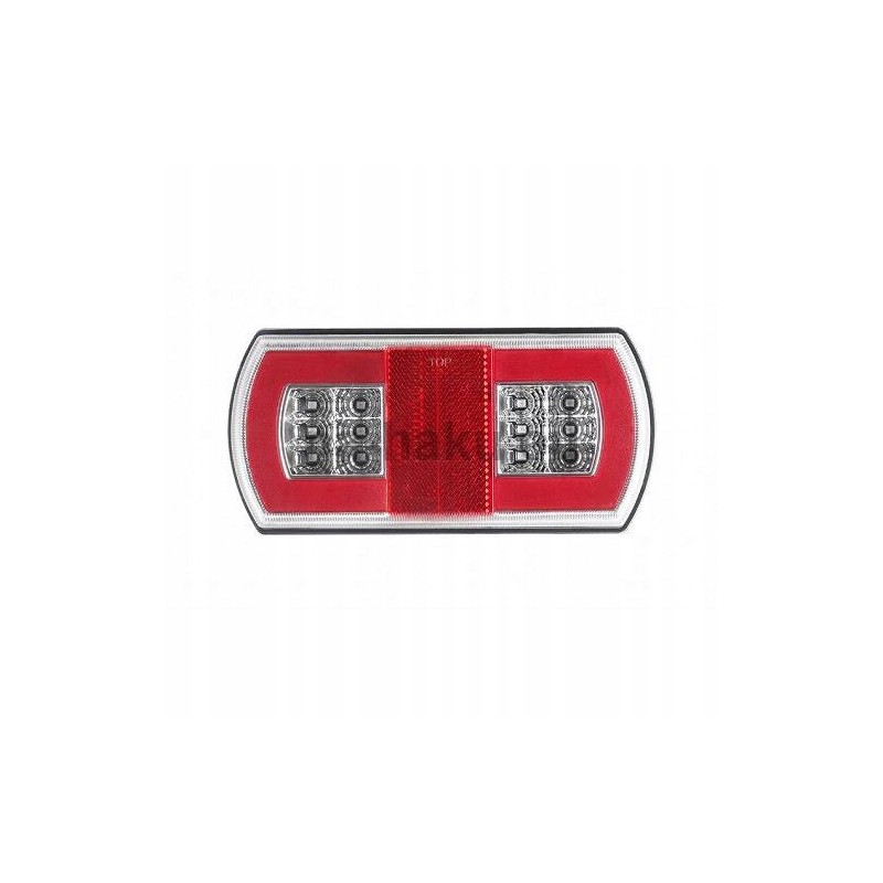 Universal LED rear lamp 12 24v, left trailer