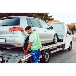 Spiral extension cable for trailer 7 pin, 3 m