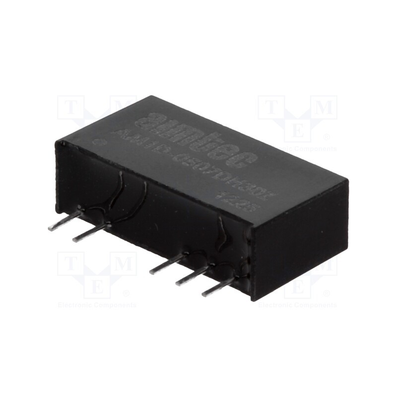 1 pcs x AIMTEC - AM1D-0507DH30Z - Converter: DC/DC, 1W, Uin: 4.5÷5.5V, Uout: 7.2VDC, Uout2: -7.2VDC