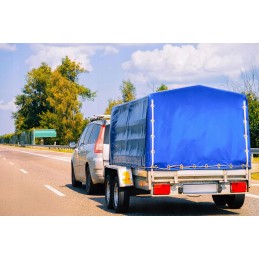 Spiral extension cable for trailer 7 pin, 3 m