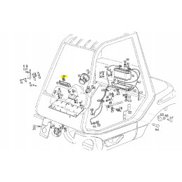 Linde cockpit cover 0009182500