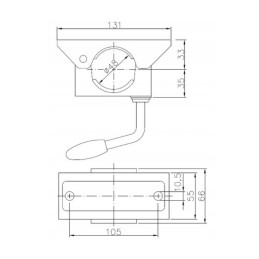 Winterhoff fi48 steering wheel clamp for tow truck 3b