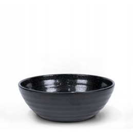 Kampa ebony cobble melamine bowl, 1 pc