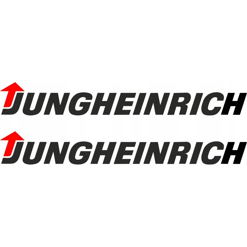 Jungheinrich sticker stickers 2 pieces 45 cm