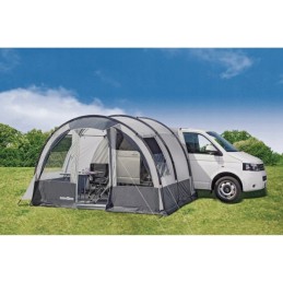 Vestibule tent for the Beyond Brunner bus camper