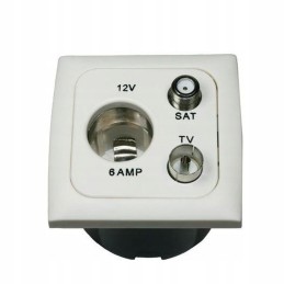 12v satellite TV socket frame for Haba camper trailer