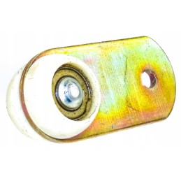 Roller for roofs, single trailer tarpaulin slider