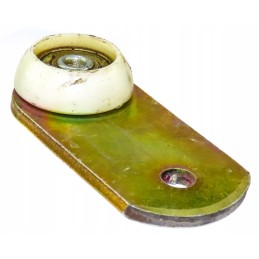 Roller for roofs, single trailer tarpaulin slider