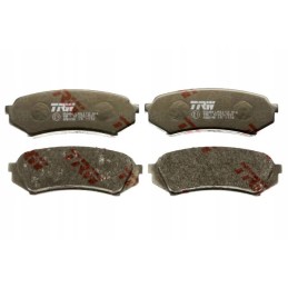 Brake pads toyota rear land cruiser 98 4 2td
