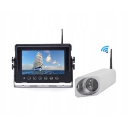 Wireless magnetic camera monitor set 7