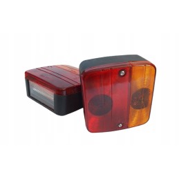 Set of lamps, trailer rear lights, bulb set