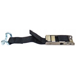 Straight buckle, galvanized belt with tension wire, set