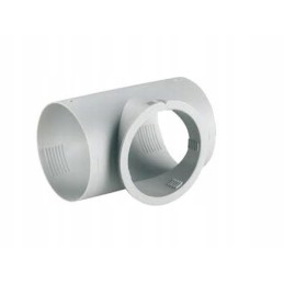 Heating pipe tee for a truma camper trailer