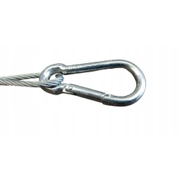 Steel skidding cable for trailer 3500