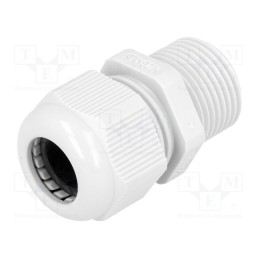 1 pcs x FIBOX - 7016535 - Cable gland, with long thread, M20, 1.5, IP68, polyamide, grey