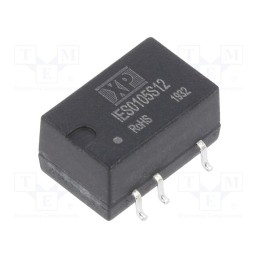 1 pcs x XP POWER - IES0105S12 - Converter: DC/DC, 1W, Uin: 4.5÷5.5V, Uout: 12VDC, Iout: 84mA, DIP8