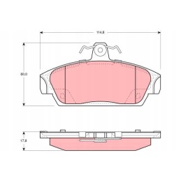Ham pads mg p mg tf 02 09 mgf 95 02