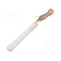 1 pcs x PATLITE - MES-402A-RYGB - Signaller: signalling column, LED, red/amber/green/blue, 24VDC