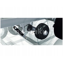 Knott axle shock absorber brackets 0 handle set