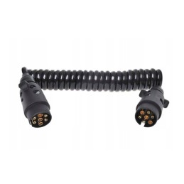 Spiral extension cable 12v 3m 7 pin kamar