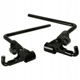Trailer side clasp HL left and right, 2 pcs. pair
