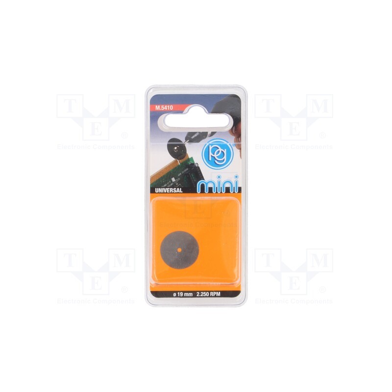 1 pcs x PG MINI - M.5410 - Circular saw, 19mm, mini, PCB