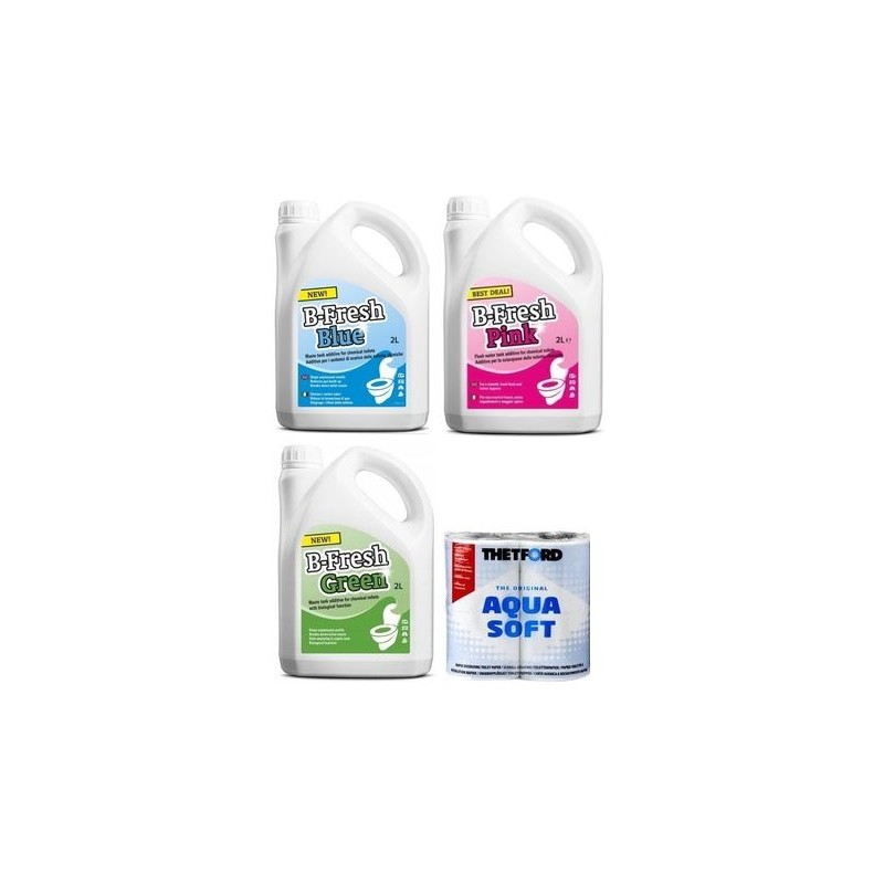 Fluids for tourist toilets thetford 6l paper