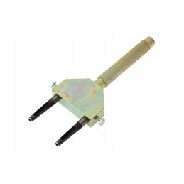 Double cutter for holes with a spacing of 51mm