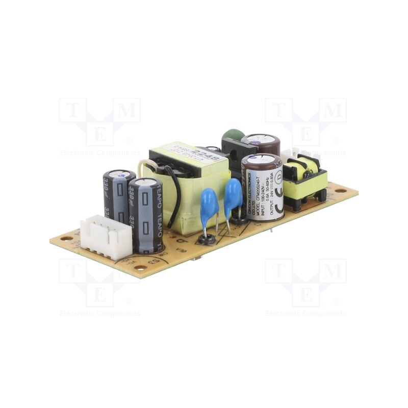 1 pcs x CINCON - CFM20S240 - Converter: AC/DC, 20W, 90÷264VAC, Usup: 120÷370VDC, Uout: 24VDC