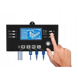 Hybrid off grid MPPT solar inverter 6kw 24v