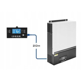 Hybrid off grid solar inverter MPPT 7 5kw 24v