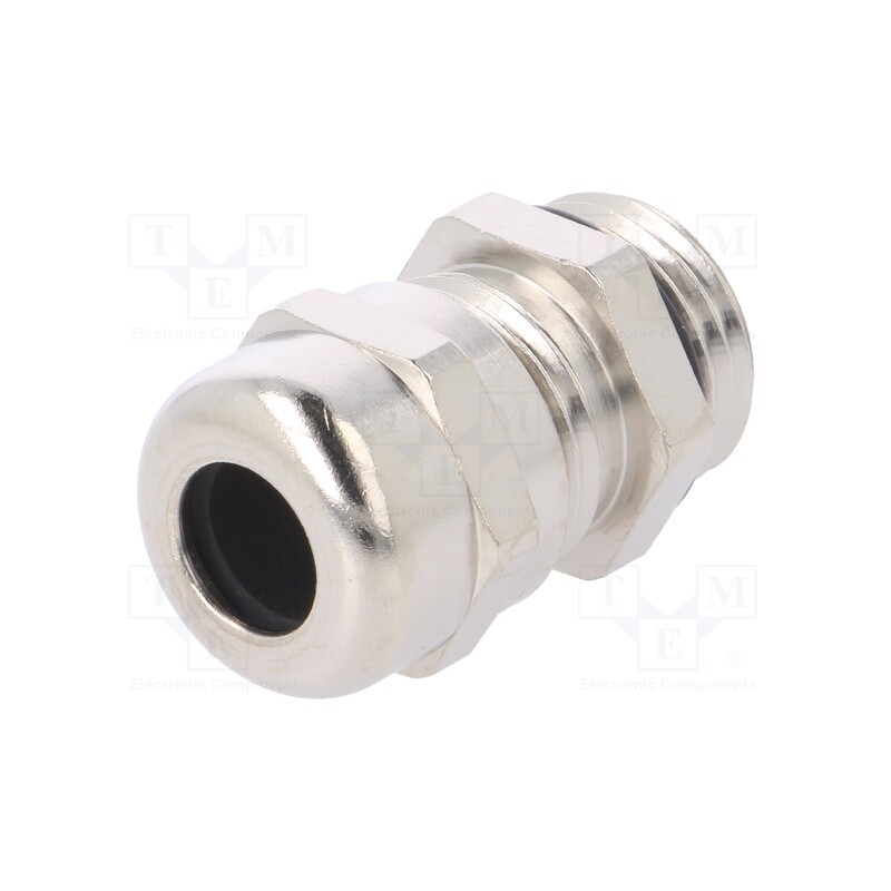1 pcs x LAPP - 53112210 - Cable gland, with earthing, PG9, IP68, brass, SKINTOP® MS-SC
