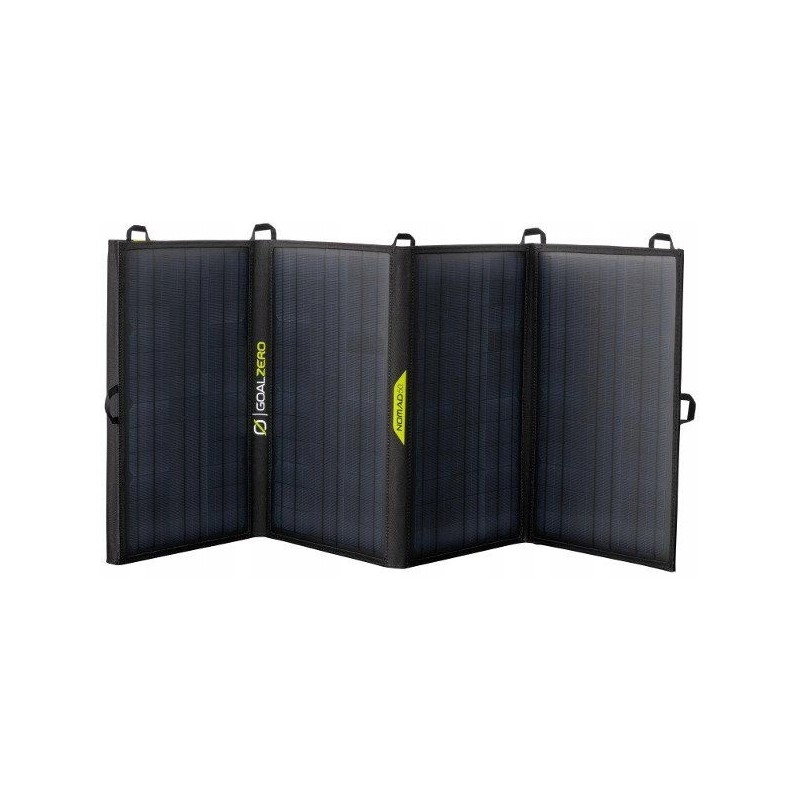 Mobile solar panel foldable 50w 4x4 camper