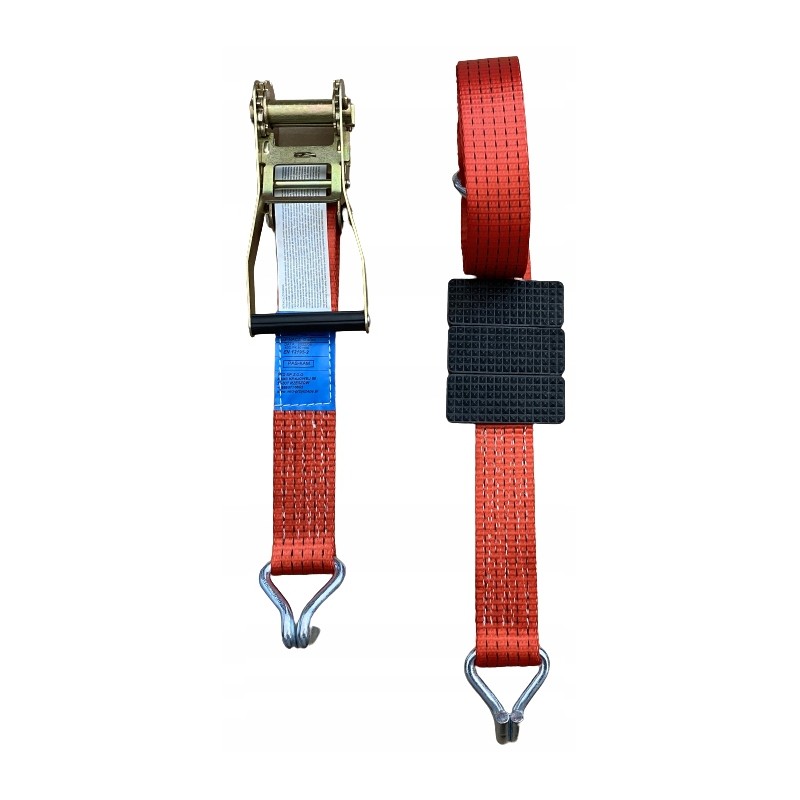 Tow truck belt 5t 2 6m 3-point for transport wheel