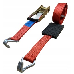 Tow truck belt 5t 2 6m 3-point for transport wheel