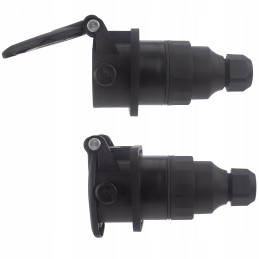 EBS ABS socket 7 pin 24v for truck trailer semi-trailer