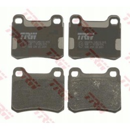 Mercedes w201 brake pads 82 93 rear