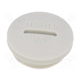 1 pcs x PMA - 514-M20 - Stopper, M20, 1.5, polyamide