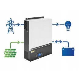 Off grid hybrid solar inverter MPPT 15kw 48v