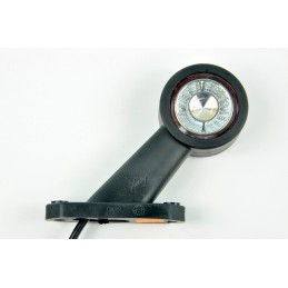 LED rubber marker lamp, white and red, LD 725 p