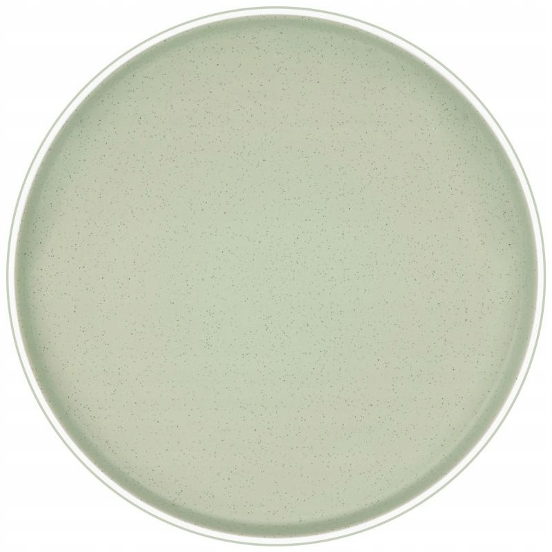 Brunner green dolomite melamine dessert plate