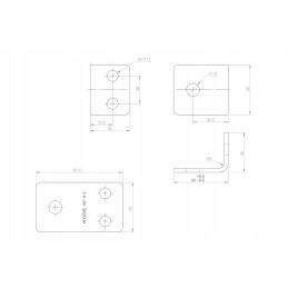 Attaching a crank lift for unloading the trailer