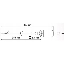 Plastic transport seals universal l