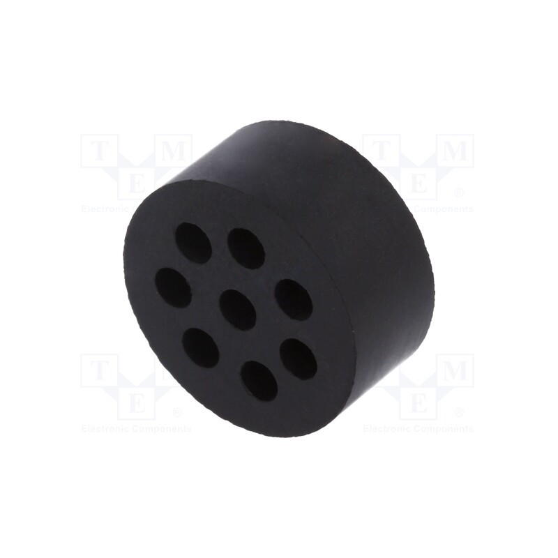 1 pcs x LAPP - 53332840 - Insert for gland, 4mm, M32, IP54, NBR rubber, Holes no: 8